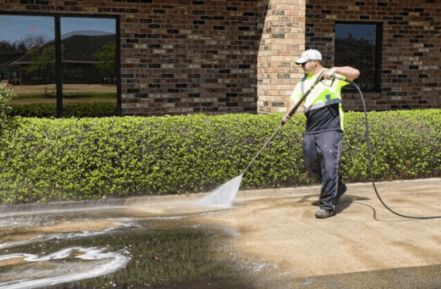 commercial concrete cleaning in pasadena